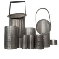 Panier égouttoir perforé en acier inoxydable robuste avec cadre renforcé, personnalisable OEM