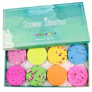 เครื่องพ่นไอน้ำสำหรับอาบน้ำมันหอมระเหยยูคาลิปตัสมังสวิรัติ8แพ็ค - Product Image 2