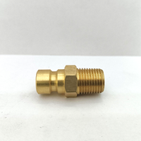 TJP251 1/8NPT Raccords de refroidissement de moule en laiton à filetage mâle, embout hexagonal