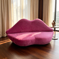 Canapé de salon moderne, canapé Dalip Lip créatif, canapé design de luxe pour la maison et l'hôtel
