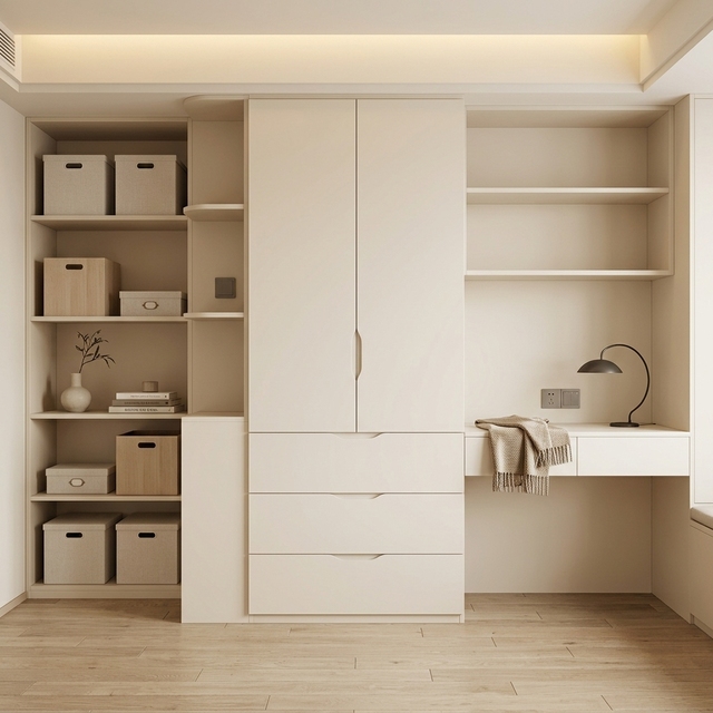 Custom Modular Wood Cube Wardrobe for Kids, Wholesale Children Bedroom Storage Cabinet