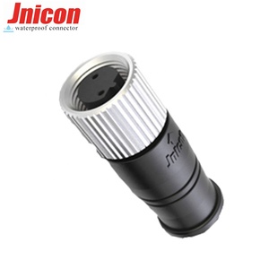 Jnicon M12 штекер-соединитель 5A 60V водонепроницаемый IP68 Xlr разъем <span class=keywords><strong>2pin</strong></span> Электрический 4Way кабель для силового применения - Product Image 4