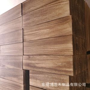 Tablas de Madera de Paulownia Carbonizada 2.4x1.2x18 mm, Paneles Rectangulares de Madera Sólida para Divisiones, Diseño Minimalista - Product Image 1
