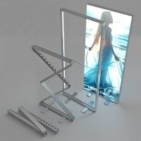 Support OEM/ODM d'usine pour l'impression et la conception de boîtes lumineuses double face en tissu tendu SEG pour la promotion d'événements et de fêtes