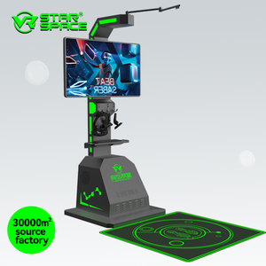 Visualizzazione giochi produttore parco divertimenti giochi di realtà virtuale Arcade gioco di tiro 9D Vr simulatore VR Star Space - Product Image 1