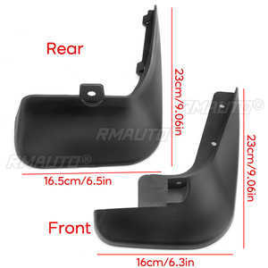 4 Pièces Garde-boue Avant et Arrière en Plastique Flexible, Pare-éclaboussures pour Nissan NV200 Vanette Evalia 2010-2019 2018 2017 - Product Image 6