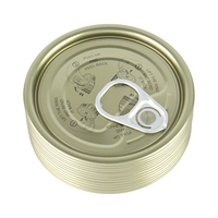 Vente en gros # 300 # 211 # 207 # Couvercle à languette à ouverture complète en fer blanc de qualité alimentaire 401, étanche à l'humidité et anti-fuite, pour boîtes de conserve