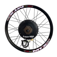 Roue moteur arrière colorée MTX39 20"/24"/26"/27.5"/29" 48V/52V/60V/72V 2000W avec dropout de 135 mm pour vélo électrique