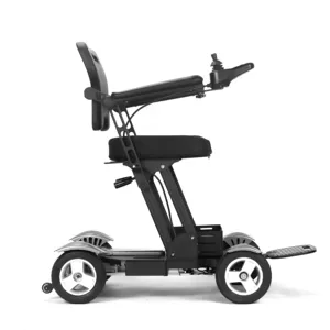 MIJO MD06 scooter handicapé led fauteuil roulant cadeira de rodas para carro 2 en 1 déambulateur fauteuil roulant fiaber trottinette p8