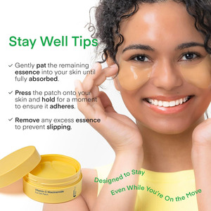 <span class=keywords><strong>Masque</strong></span> Gel Contour des <span class=keywords><strong>Yeux</strong></span> Bio Végétalien à la Vitamine C et à l'Acide Tranexamique, Acide Hyaluronique <span class=keywords><strong>pour</strong></span> Cernes, <span class=keywords><strong>Yeux</strong></span> Gonflés et Anti-Rides – Marque Blanche - Product Image 6