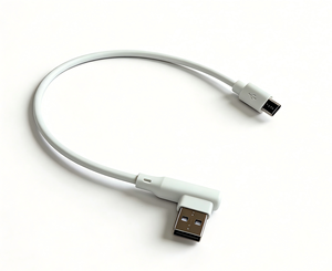 カスタムドローンハーネス USB A直角 - マイクロB 1m PVC/ナイロン/ゴム絶縁 IP65 ラズベリーパイ通信用 - Product Image 1