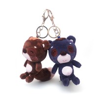 Porte-clés en peluche à prix compétitif personnalisé ours en peluche jouet en peluche pour enfants cadeau de Noël