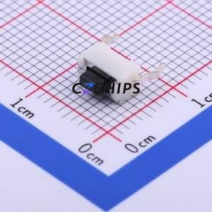SKHLABA010 Tactile Switch Through hole Component (THT) Switch Single Pole Single Throw Rectangle Button Through Hole 6mm - Product Image 2