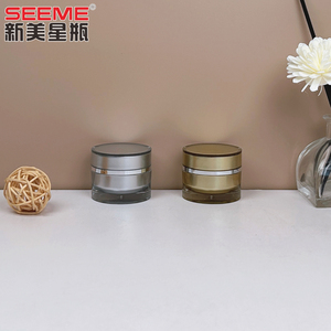 <span class=keywords><strong>Acrylic</strong></span> nhựa côn Kem Mỹ phẩm Jar cho chăm sóc da 5ml Lotion container với nắp màu trắng cho mặt kem - Product Image 5