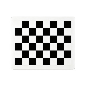 Planche d'étalonnage en film argenté à motif damier, accessoire de studio photo en plastique acrylique pour impression UV - Product Image 1
