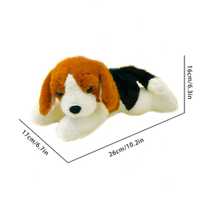 Peluche de chien réaliste en gros, jouet en peluche <span class=keywords><strong>mignon</strong></span>, <span class=keywords><strong>chiot</strong></span> chihuahua, <span class=keywords><strong>beagle</strong></span> en peluche - Product Image 5