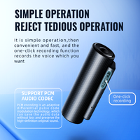 Offre Spéciale Q76 Enregistreur vocal audio numérique Dispositif portable au format MP3 Interface USB Longue 500 heures de veille activée par le son