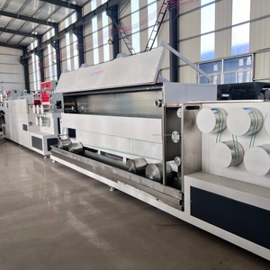 <span class=keywords><strong>Ligne</strong></span> de production d'extrusion de sangles épaissies en PP pour l'emballage de grandes boîtes en bois, la fixation d'équipements lourds, les machines d'extrusion plastique - Product Image 3