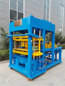 Calcestruzzo cavo QTJ 4-15 grande pavimentazione completamente automatica blocco che fa la macchina fare finer, blocchi solidi e cavi