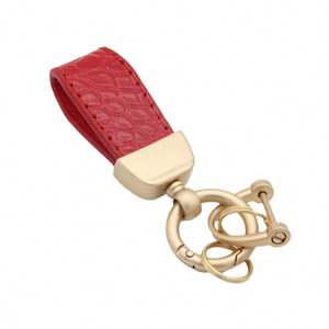 Llavero de piel de cocodrilo mini, accesorios exquisitos para bolso, llavero con textura bonita, colgante lindo, regalo para mujer, venta al por mayor - Product Image 5