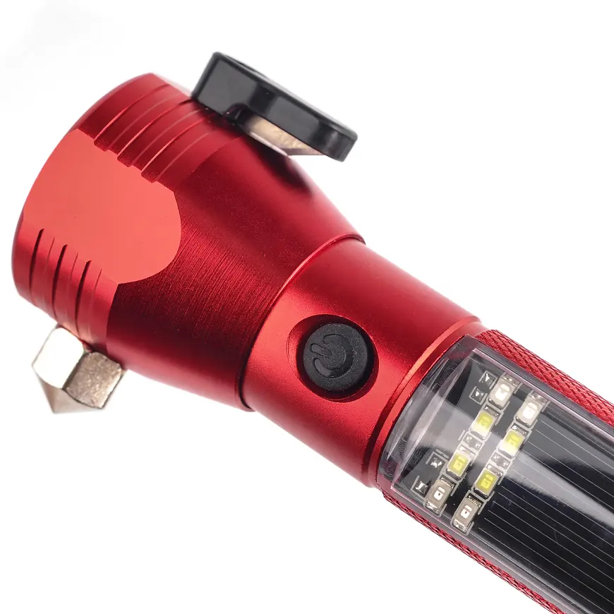 Rechargeable flashlight with magnet