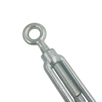 Tendeur de câble Tendeur de câble Tendeur de corde à oeil en acier inoxydable Crochet à corps ouvert Tendeur d'oeil