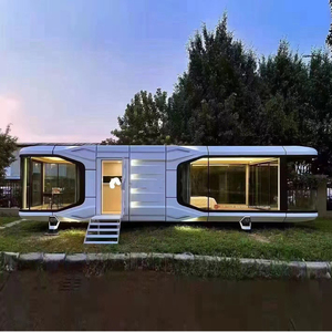 Tiktok Venta caliente contenedor de envío modificado Homestay Tiny House con cápsula espacial OEM con el precio más bajo - Product Image 1
