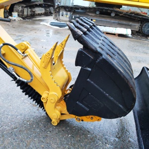 Excavadora de cadenas Caterpillar 305.5E usada de 5.5 toneladas con líneas de martillos, año 2019, en buen estado de funcionamiento, miniexcavadora con certificación CE EPA - Product Image 3