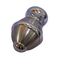 Style européen café tringle à rideau dorée populaire poteau en métal de vente chaude en fer alliage d'aluminium accessoires de café européens durables
