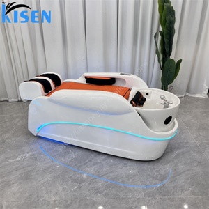 KISEN Nouveau Lit de Massage Électrique Multifonctionnel Haut de Gamme pour Salon de Coiffure et Institut de Beauté, Table de Massage et Lit de Spa Capillaire - Product Image 2