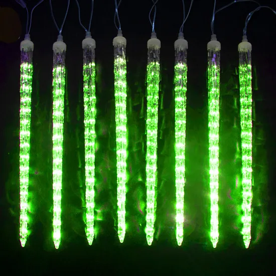 Ice LED Meteor Shower Garland Holiday Strip Light Outdoor Waterproof Fairy Lamp For Magical Decoration