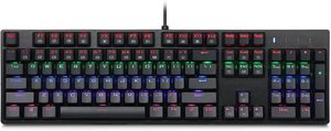 <span class=keywords><strong>Clavier</strong></span> de jeu mécanique filaire USB-C 104 touches avec interrupteurs Outemu, rétroéclairage RVB, touches programmables et fonction Plug and Play - Product Image 3