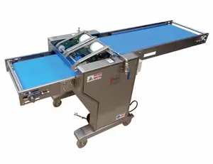 Fully automatic fish skinner skinning processing machine