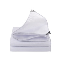 Rouleau de bâche en PVC robuste imperméable 1000D personnalisé-340-610GSM, ignifuge, idéal pour les couvertures de tente et de camion