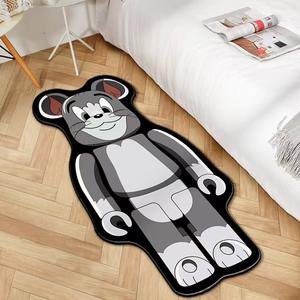 Alfombras suaves de nueva tecnología, alfombras y alfombras troqueladas con forma de dibujos animados de Mickey Mouse - Product Image 4