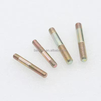 Carbon Steel Galvanized Rainbow Zinc Yellow Zinc Double End Studs Hex Threaded Rod