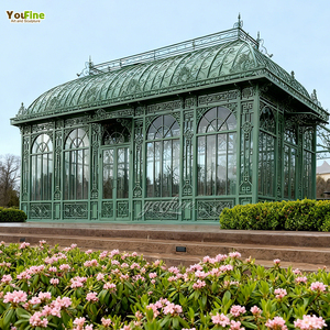 YouFine - Gazebo de Hierro Forjado de Estilo Europeo de Lujo, Invernadero Victoriano para Decoración de Jardín, Personalizado - Product Image 6