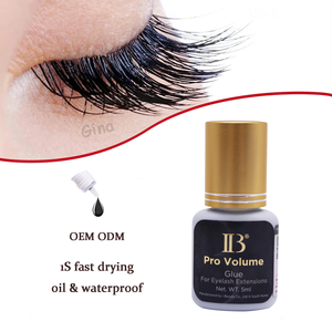 Colle à cils professionnelle I-beauty IB <span class=keywords><strong>Pro</strong></span> Volume 5ml séchage rapide en 1 seconde, marque privée, adhésif coréen noir sans latex pour cils - Product Image 6