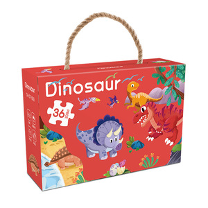 Bộ Xếp Hình Giáo Dục Tròn Tùy Chỉnh Bằng Giấy Bìa Cứng Cho Trẻ Em Bộ Xếp Hình 48 50 100 Cho Trẻ Em - Product Image 4