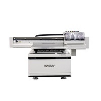 Impresora UV de Cama Plana con Sistema de Luz LED, Máquina de Impresión Digital UV para Botellas, Impresora UV de Cama Plana 6090 con Cámara CCD