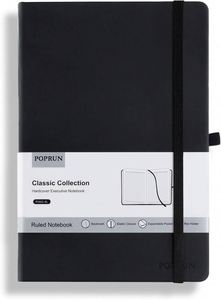 Carnet A5 en PU à couverture rigide avec élastique, pochette en papier, personnalisable avec LOGO d'entreprise, produits tendance, nouveautés 2026 - Product Image 3
