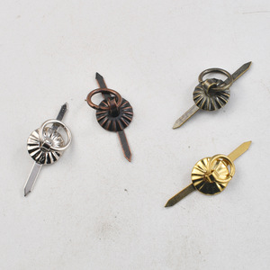 Chinese Style Furniture Handle Ring <b>Drawer</b> Pull Antique Bronze Yellow Red Bronze <b>Silver</b> Carbon Steel Durable - Product Image 2