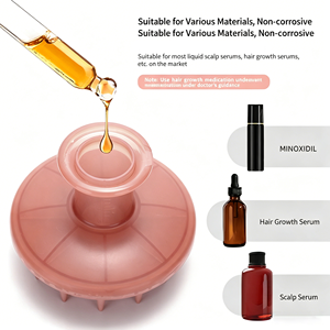 Hair Growth <b>Tool</b> Hair Serum Dispenser Oil Applicator Scalp Massage Comb Shampoo Brush for Hair Growth GZ RTS Bulk Mixed Order - Product Image 3