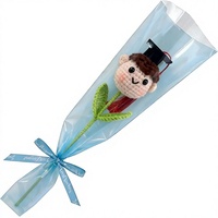 Fils à crocheter Darleneworld, bouquet pour garçon, cadeau de remise de diplôme, souvenir fait main, décoration florale