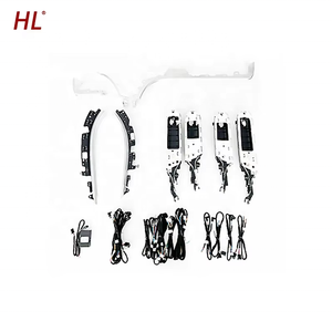 Rénovation intérieure de voitures personnalisée et en gros Tweeter rotatif 4D Kit de lumière ambiante multicolore pour Mercedes Benz GLC X254 - Product Image 3