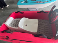 Vitesse rapide Aqua Go Kart Mini Jet Ski bateau à pédales en fibre de verre Durable pour rivière mer eau course bateau électrique-Go Karting Mini Jet