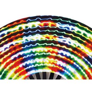 Wholesale Large Clack Kung Fu Rave Bamboo Painted 13inch <b>Hand</b> <b>Fans</b> - Product Image 6
