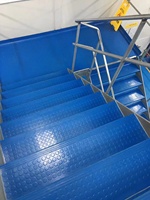 Revêtement de sol en caoutchouc antidérapant pour immeubles de bureaux 3,5 mm, tapis de pont de bateau étanche, revêtement de sol de navire certifié IMO, surface antidérapante