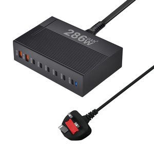 <span class=keywords><strong>2025</strong></span> Xu Hướng 286W Pd QC Đa Chức Năng Cổng <span class=keywords><strong>USB</strong></span> Sạc Một Máy Tính Để Bàn Phổ Sạc Cho MacBook Pro Cho Ipad Cho Điện Thoại Thông Minh - Product Image 3