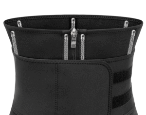 Tùy chỉnh thoải mái Neoprene eo tông đơ vành đai với móc vòng <span class=keywords><strong>l</strong></span>ặp đóng cửa cho tập luyện mồ hôi thể thao tráng Slimming Body Shaper - Product Image 3